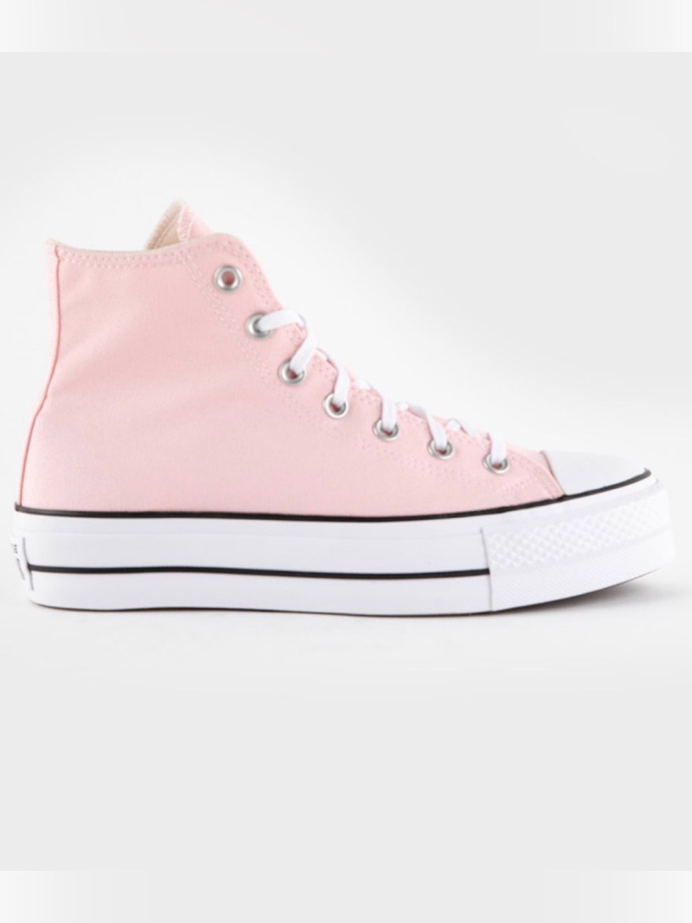 NEW CONVERSE Chuck Taylor All Star Lift Platform High Tops in Donut Glaze - Picture 2 of 9